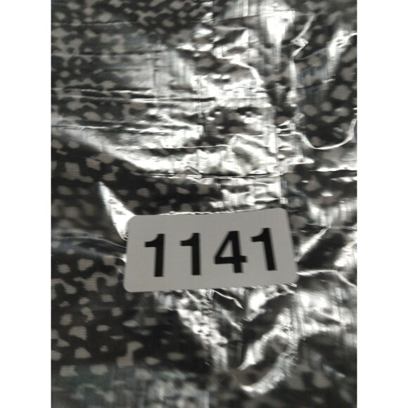 Talbot's Size M Shirt 3/4 Sleeve Black And White All Over Print - Picture 8 of 8